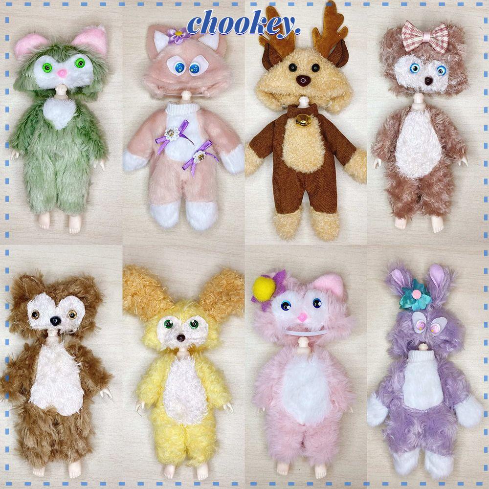 CHOOKEY Đầm Đồ Chơi Búp Bê 1 / 12Bjd Molly Tỉ Lệ 1 / 11 Ob11 Ob11 Ob11 Gsc 16~17cm
