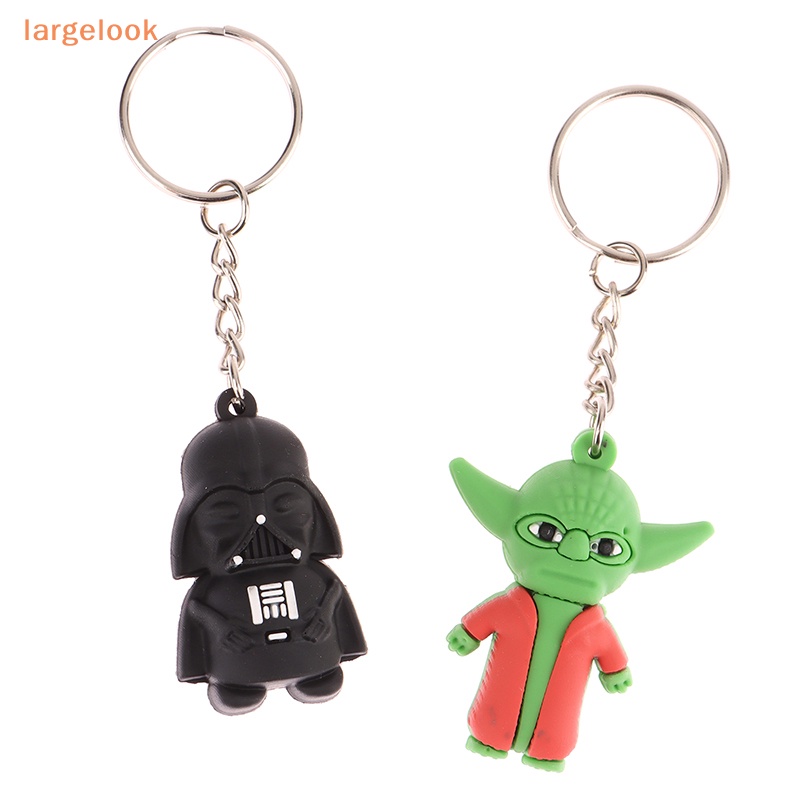 1 Móc Khóa Hình Búp Bê Darth Vader Stormtrooper Bằng PVC