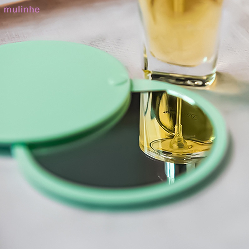 Gương Trang Điểm Mini Cầm Tay Có Thể Gập Lại Tiện Dụng