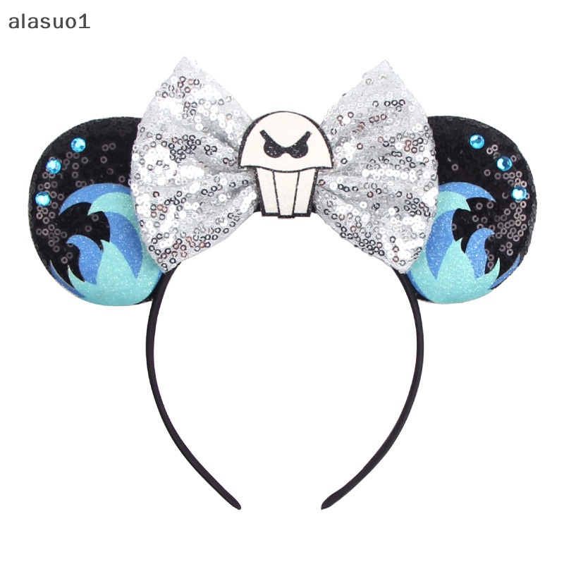 Băng Đô Nơ Đính Kim Sa Hóa Trang Halloween Cho Nữ