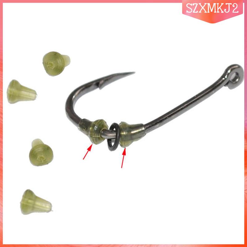 Set 100 / 100 Nút Chặn Mồi Câu Cá Chuyên Dụng