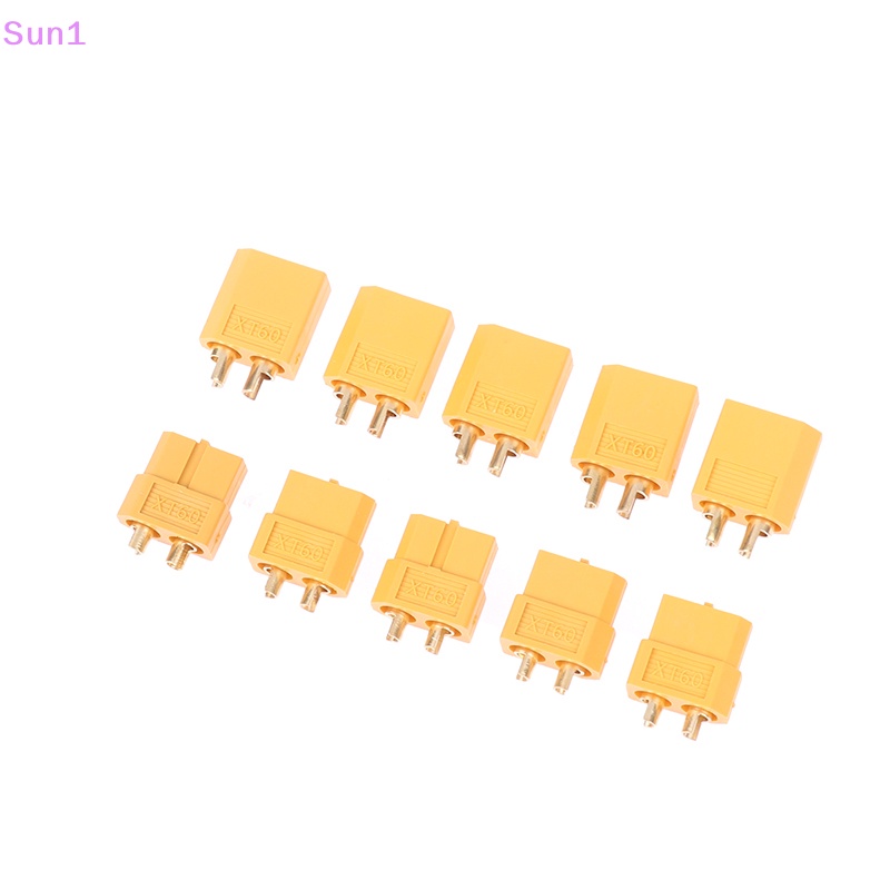 Set 5 Cặp Đầu Nối XT-60 Phích Cắm Male Female Cho Máy Bay Điều Khiển Từ Xa
