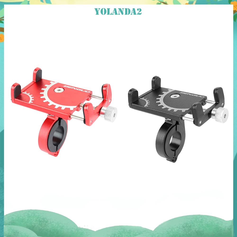 Giá Đỡ Điện Thoại Bằng Hợp Kim Nhôm Gắn Tay Lái Xe Đạp