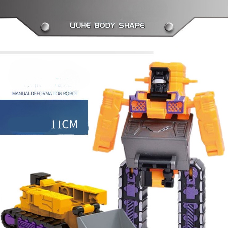 Đồ Chơi Robot Biến Hình 6 Trong 1 Cho Bé