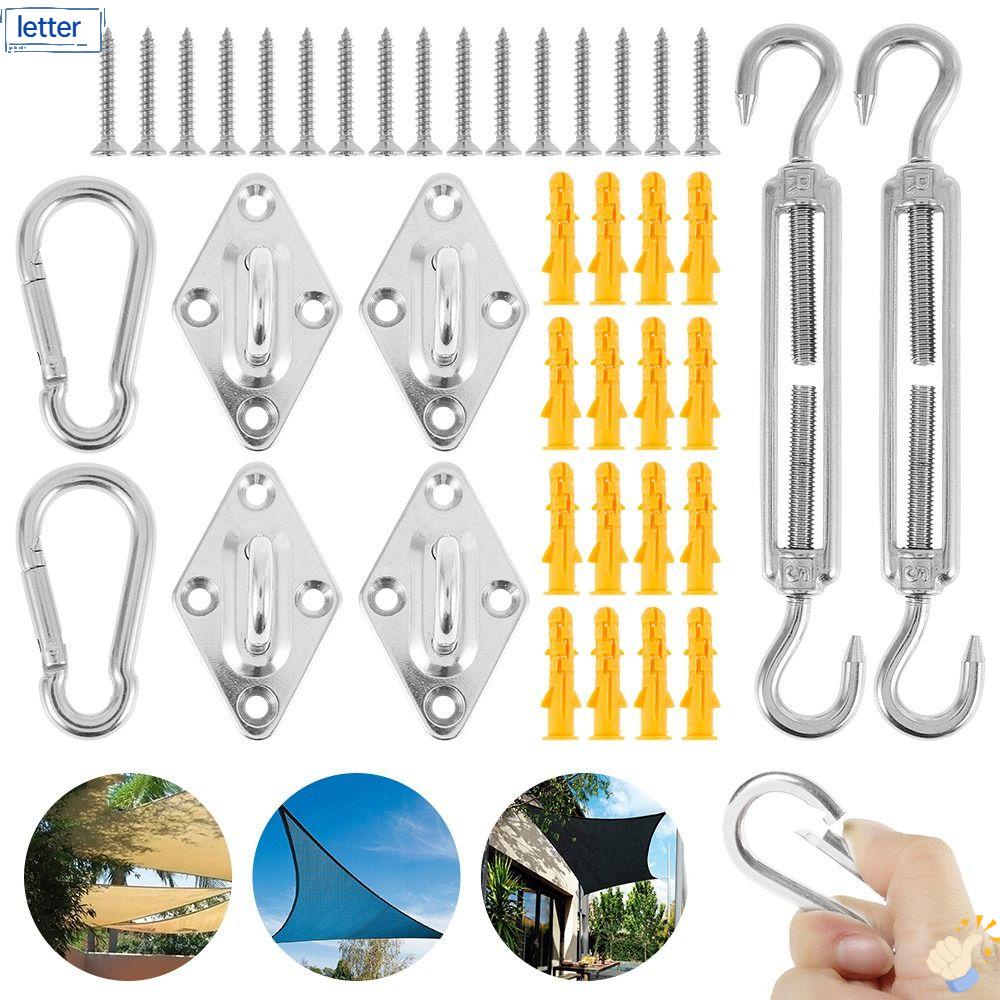 LET Bộ Kẹp Cố Định Mái Hiên Che Nắng Ngoài Trời