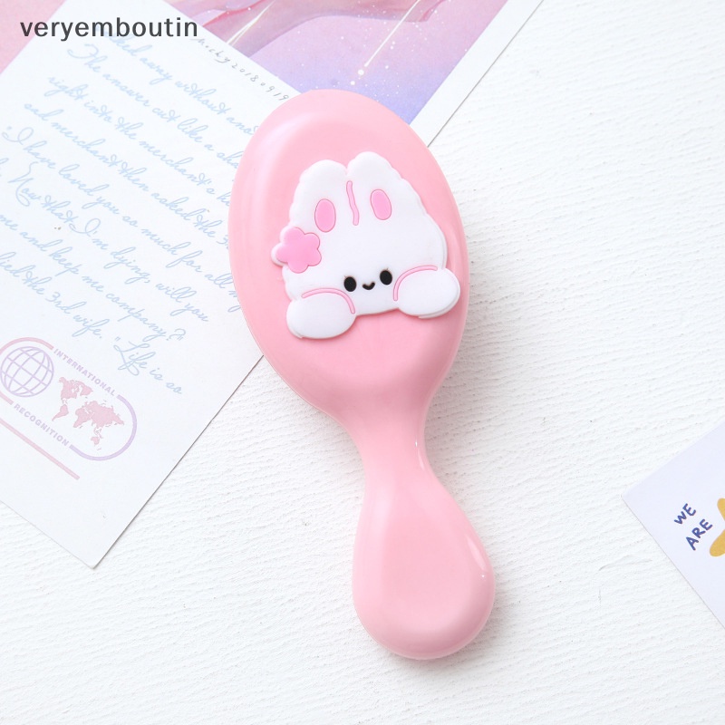 Lược Chải Tóc Hình Búp Bê Hoạt Hình Dễ Thương Cho Bé Gái