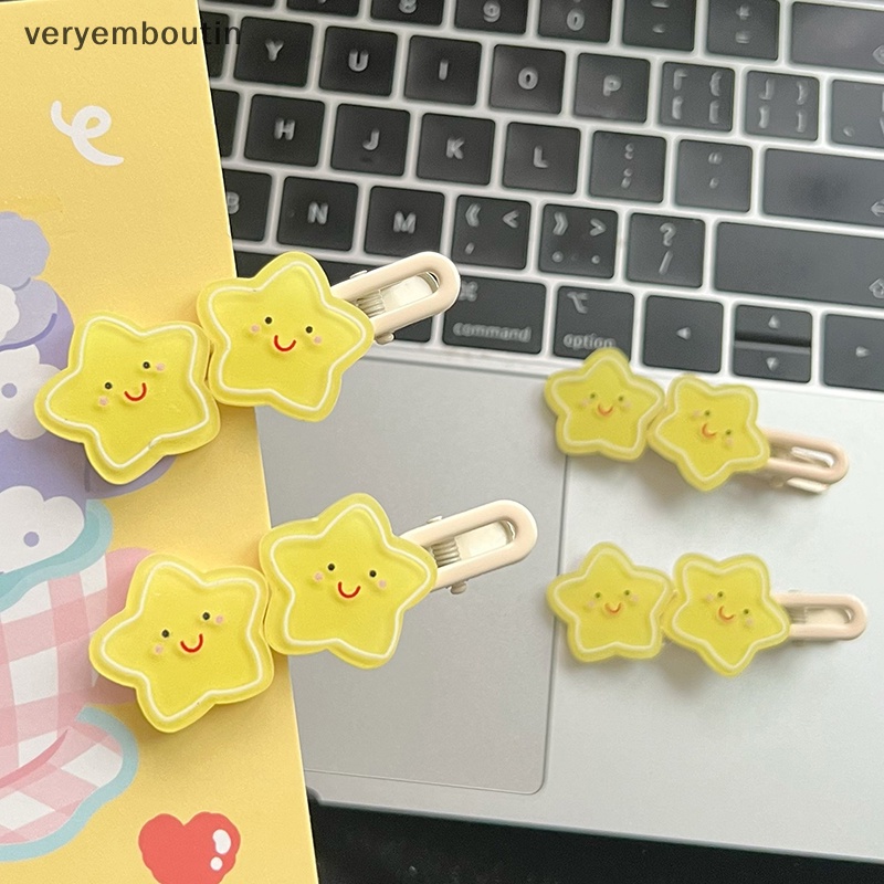 Kẹp Tóc Hình Ngôi Sao Năm Cánh Hoạt Hình Dễ Thương Cho Bé Gái