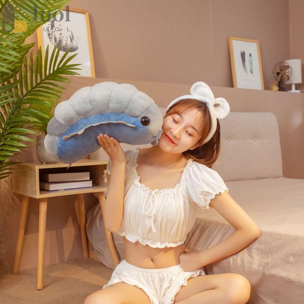 LUOL Thú Nhồi Bông Hình Côn Trùng Hoạt Hình 30cm Bằng Cotton Mềm Mại Cho Bé