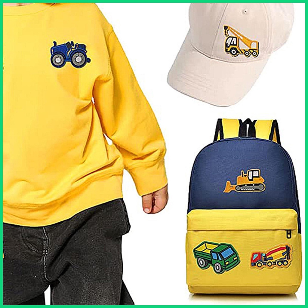 Set 10 Miếng Vá Ủi Quần Áo Hình Hoạt Hình Xinh Xắn