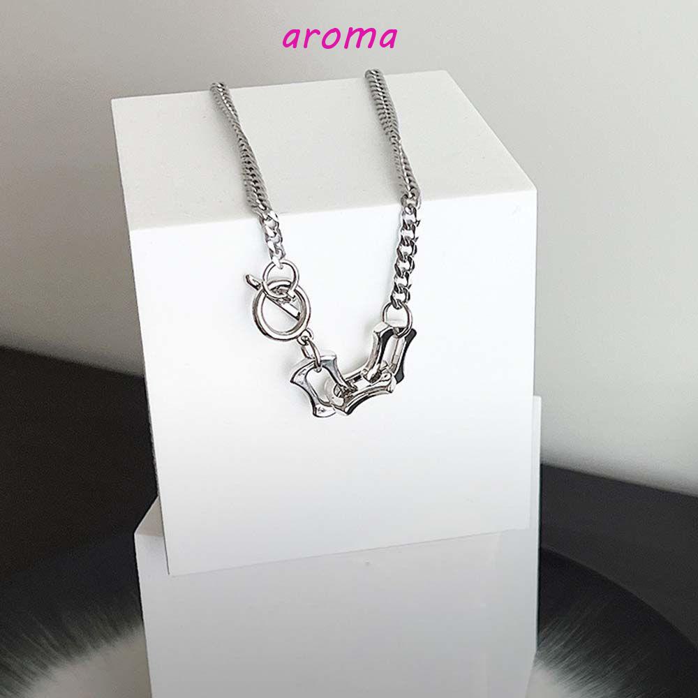 AROMA Vòng Cổ Choker Phong Cách Hip Hop Hàn Quốc Cá Tính Dành Cho Nữ