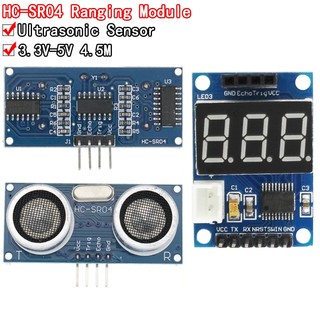 Mô đun cảm biến sóng siêu âm hc-sr04 hcsr04 cho arduino hc sr04 hcsr04
