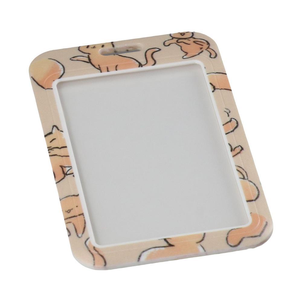 CHOOKEY Dây Đeo Thẻ ID / Chìa Khóa Hình Mèo Dacron Dễ Thương Tiện Dụng Cho Văn Phòng