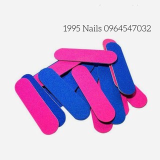 Set 10 Bông cồn, dũa mini, keo mini, que đẩy làm nailbox