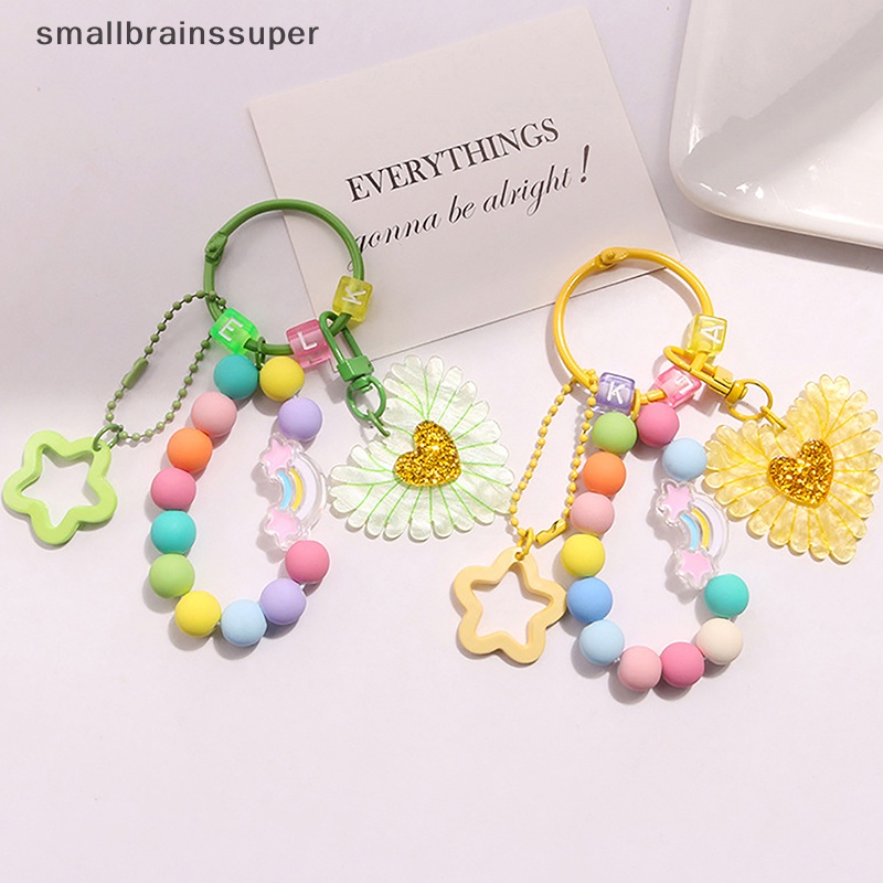 Móc Khóa Hình Trái Tim Bằng Acrylic Dễ Thương Nhiều Màu Sắc Phong Cách Hàn Quốc Dành Cho Nữ SBS