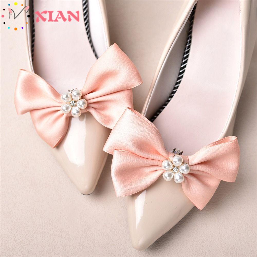 XIANTIN Set 2 Phụ Kiện Trang Trí Giày Cưới Thanh Lịch