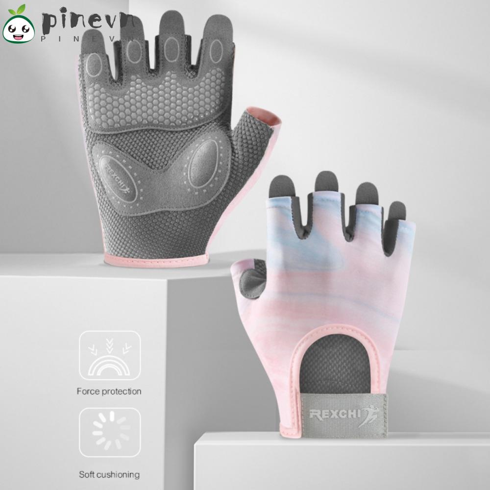 PINEVN 1 Đôi Găng Tay Thể Thao Hở Ngón Thoáng Khí