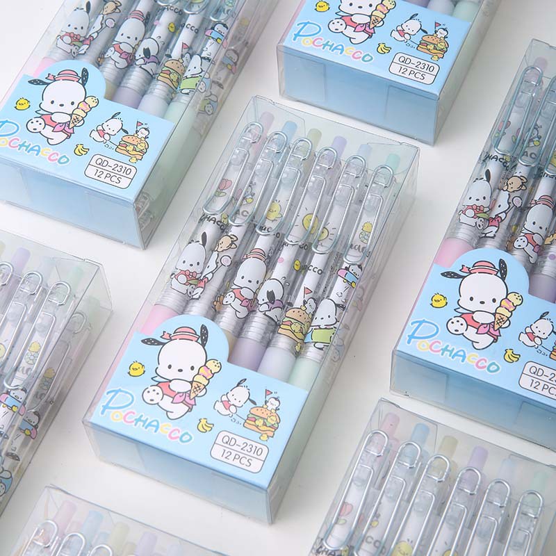 Bút Mực Gel Dạng Nhấn Hình Chú Chó Pacha Hoạt Hình Dễ Thương Bằng Kim Loại Dành Cho Học Sinh 1K rẻ