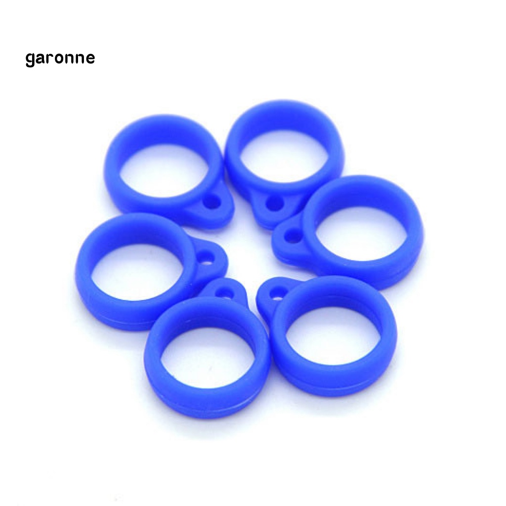 Set 10 Vòng Silicon Co Giãn Bảo Vệ Dây Đeo Chống Thất Lạc Cho E-Cigarette