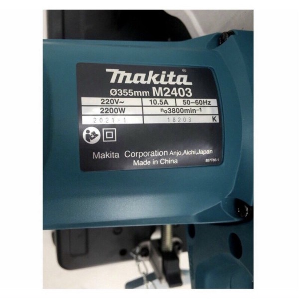 MÁY CẮT SẮT 355MM MAKITA M2403B 2200W  CHÍNH HÃNG CỰC MẠNH 2022 NEW 100% giá sĩ