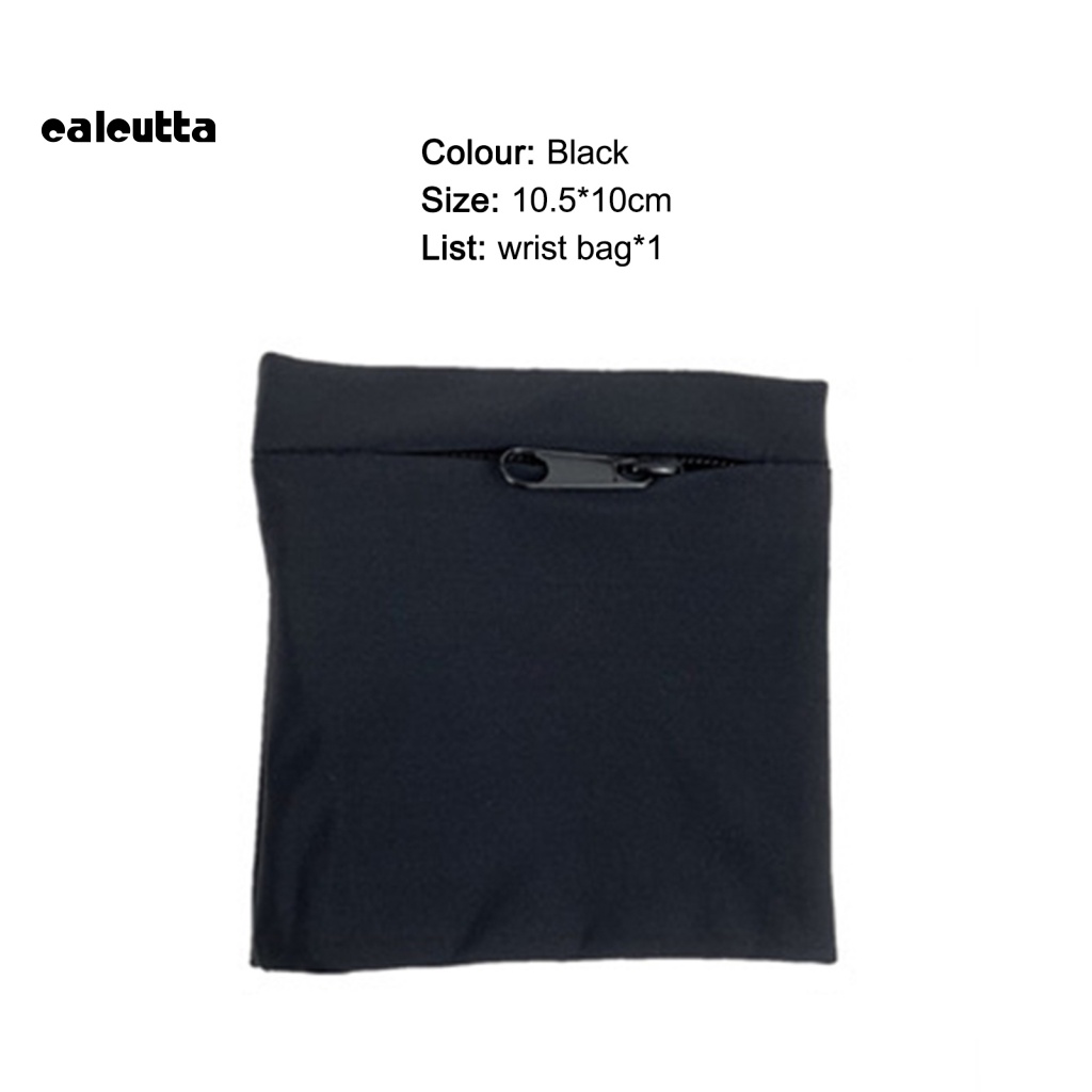 [calcutta] Ví Đựng Điện Thoại Chìa Khóa Tiền Xu Đeo Cổ Tay Thoáng Khí Thấm Hút Mồ Hôi Khi Chạy Bộ