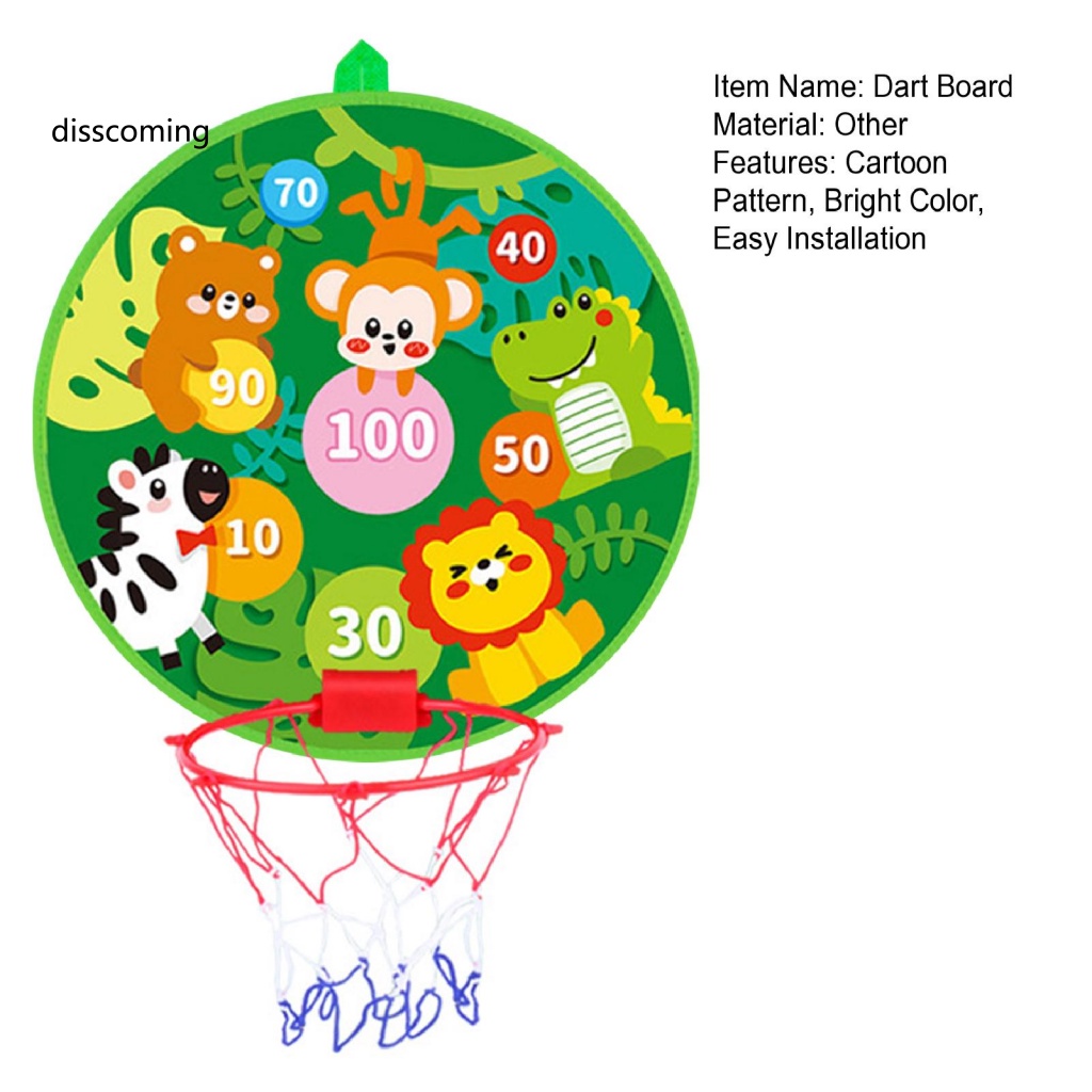 Băng Đô SL SL SL SL SL SL SL| Bộ Đồ Chơi Phi Tiêu Với Vòng Bóng Rổ An Toàn Bền Và Ngoài Trời Cho Trẻ Em Bao Gồm Máy Bơm Không Khí Và Số 8 Dính