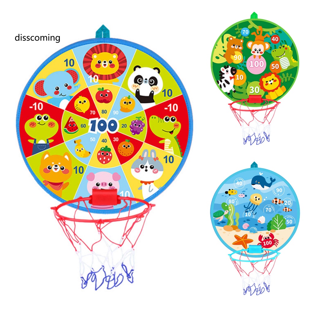 Băng Đô SL SL SL SL SL SL SL| Bộ Đồ Chơi Phi Tiêu Với Vòng Bóng Rổ An Toàn Bền Và Ngoài Trời Cho Trẻ Em Bao Gồm Máy Bơm Không Khí Và Số 8 Dính