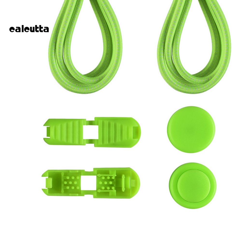 1 Bộ Dây Giày Thể Thao Không Cần Buộc Co Giãn Nhiều Màu Sắc Có Thể Điều Chỉnh Dành Cho Trẻ Em Và Người Lớn