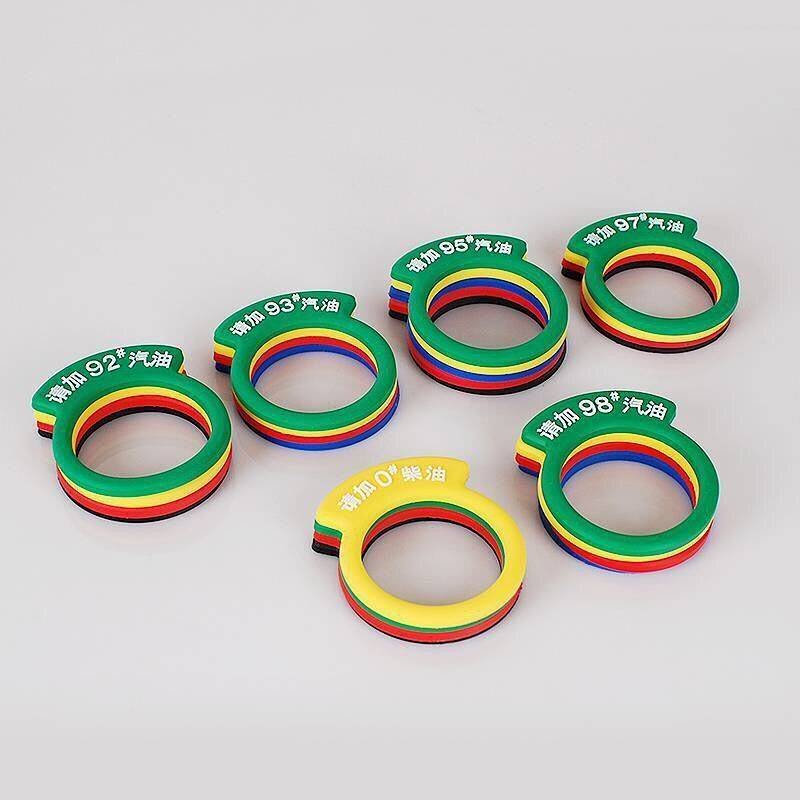 Refuel Indicator Fuel Standard Warning Sign, Please Add Diesel, Please Add 92/95/98 Gasoline Vehicle Fuel Tank Cap Stickers Car fuel tank cap decoration