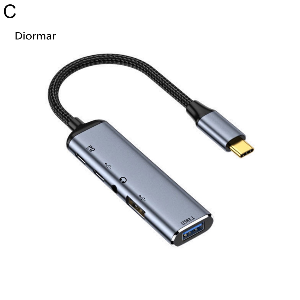 Bộ Hub Chia Cổng Type-C 4K 60Hz HDMI-Có Thể Điều Chỉnh Độ Rộng Tương Thích Với Máy Tính