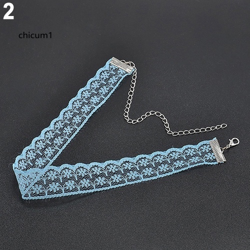 Vòng Cổ Choker Dây Ren Phong Cách Bohomian Cho Nữ