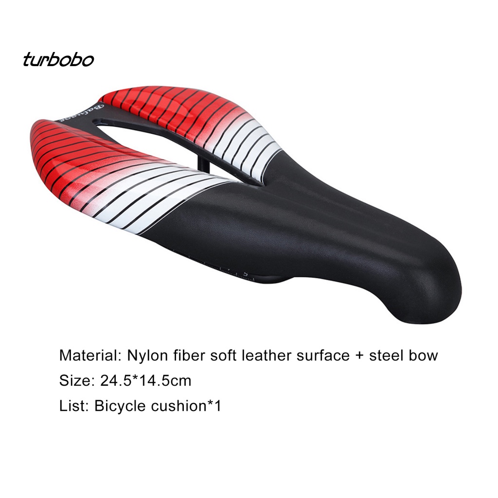 Turbobobo Yên Xe Đạp Kẻ Sọc Chất Liệu Thoáng Khí Thay Thế Tiện Dụng