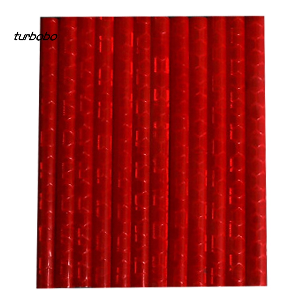 Set 12 Miếng Dán Phản Quang Chống Thấm Nước Độ Sáng Cao Trang Trí Căm Xe MTB