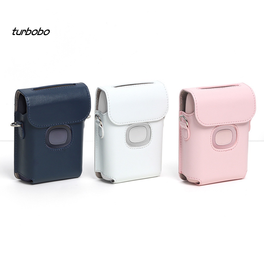 Túi Đeo Vai Giả Da Chống Sốc / Trầy Xước Thời Trang Sang Trọng Cho Máy In Mini Link 2