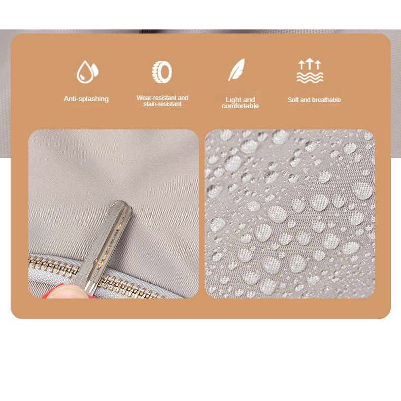 Ba lô thông thường dành cho nữ Iconzero Ba lô nhỏ bằng vải Oxford đơn giản thời trang Thích hợp cho ba lô IPAD 9,7 inch