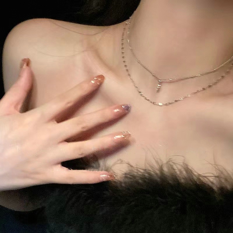 Vòng cổ Mạ Vàng 2K Mặt Hình Bướm Dễ Thương