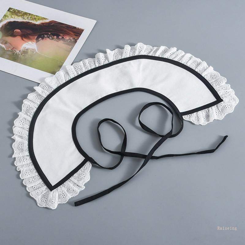 Vòng Cổ Ren Rỗng Có Thể Tháo Rời Bảo Vệ Chống Nắng Cho Nữ