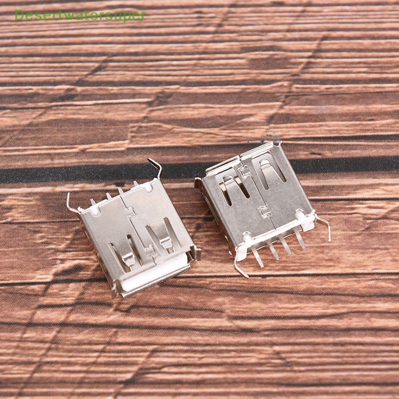 Giắc Cắm Đơn USB 2.0 Loại A 4-Pin DIP 180 Độ