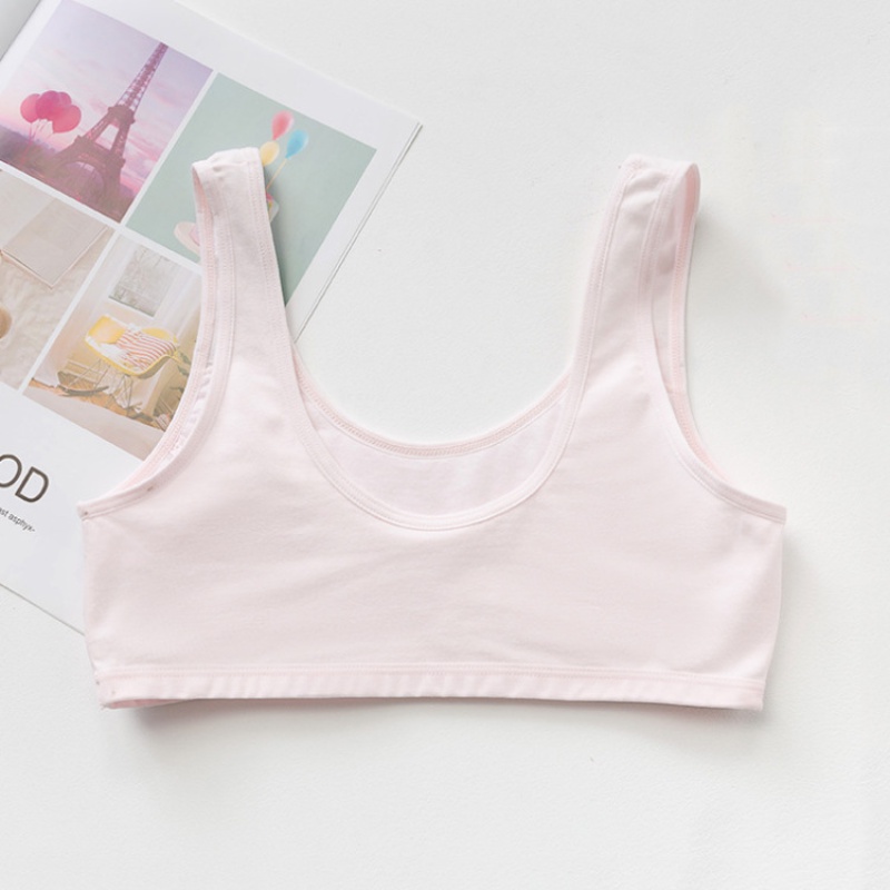 Áo Lót Cotton Mỏng Màu Sắc Xinh Xắn Cho Bé Gái