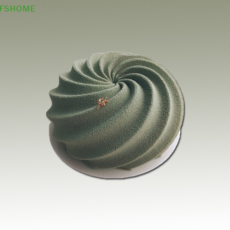 Khuôn Silicone Làm Bánh Hình Xoắn Ốc 6 Ngăn Tiện Lợi