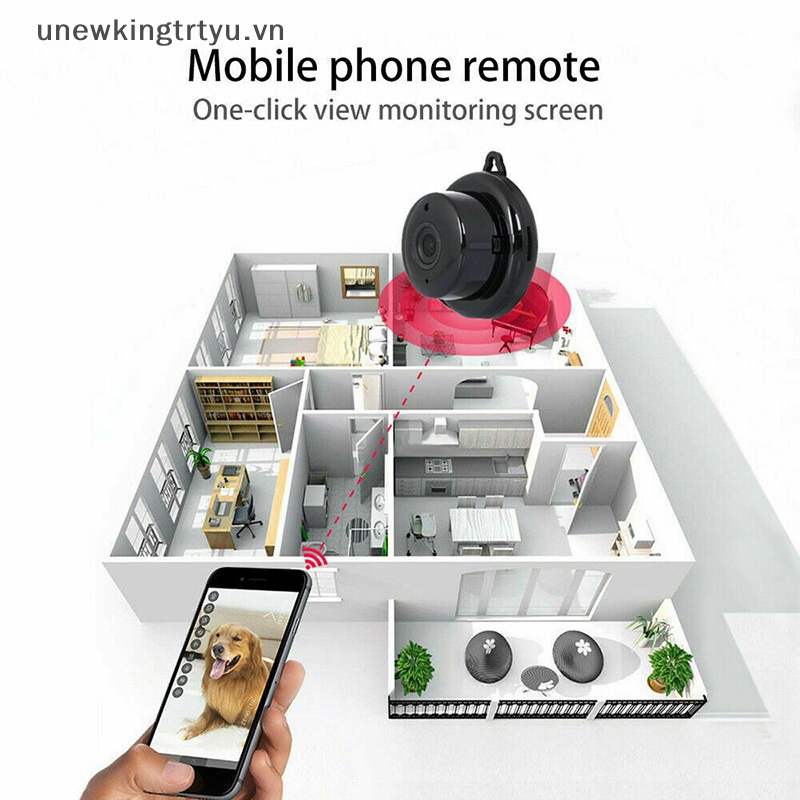 Camera Giấu Trong Đêm Kết Nối WiFi UNE HD 1080P V380