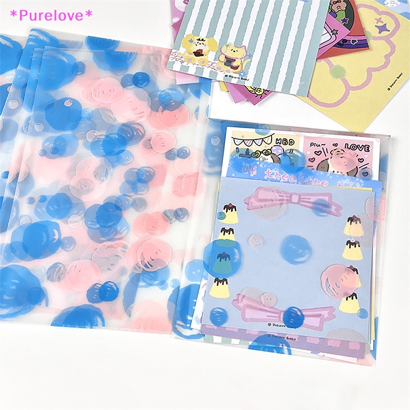 Set 10 Túi Zip Nhựa Dày Chấm Bi Đựng Trang Sức Tiện Dụng Mới