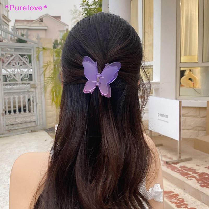Kẹp Tóc Màu Nhuộm Gradient Thời Trang Dành Cho Nữ Mới