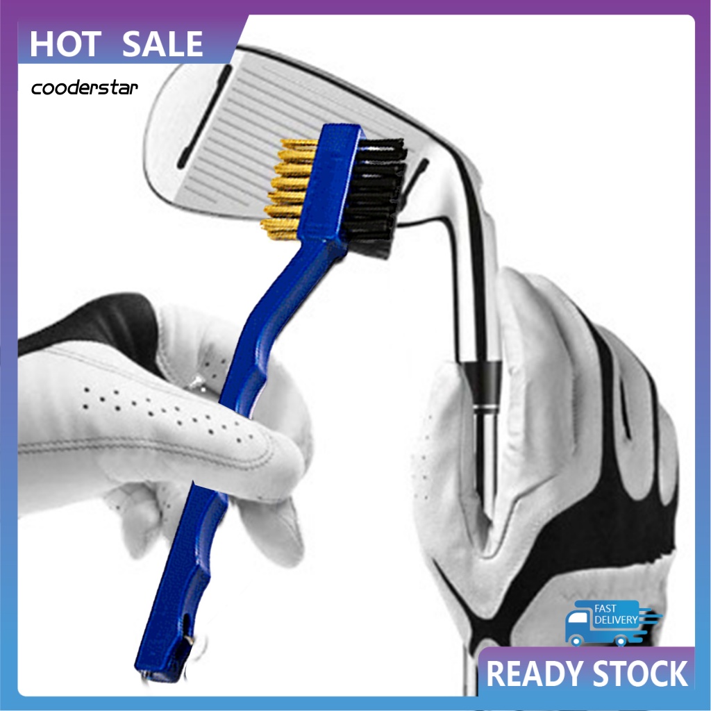 Cọ Vệ Sinh Gậy Đánh Golf Bằng Nylon Hai Mặt Chống Trượt Đa Năng Tiện Dụng