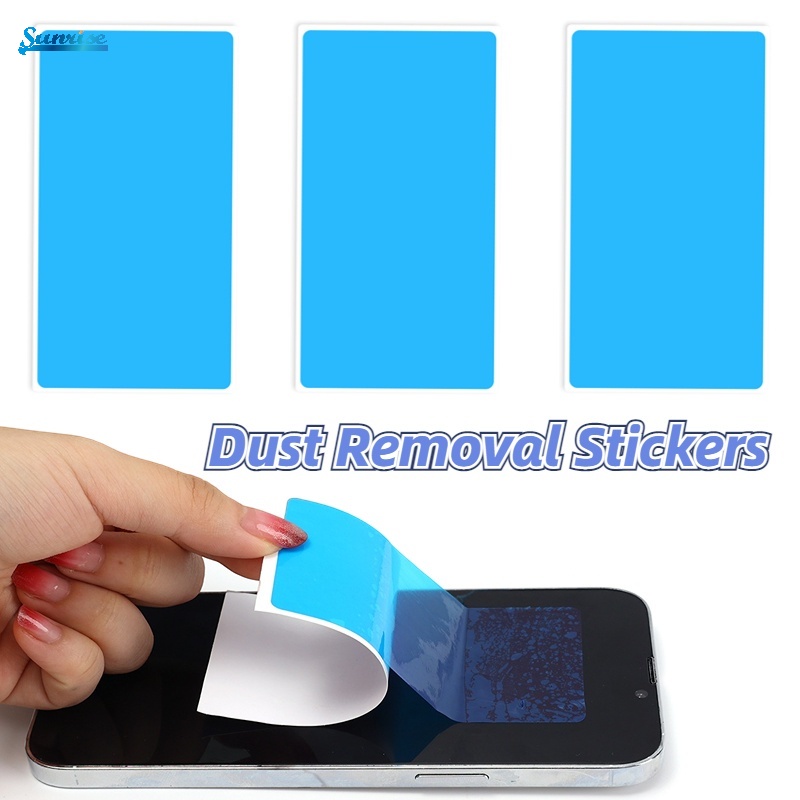 Bộ 50 Miếng Dán Màu Xanh Dương Làm Sạch Lỗ Loa Điện Thoại Chống Bụi