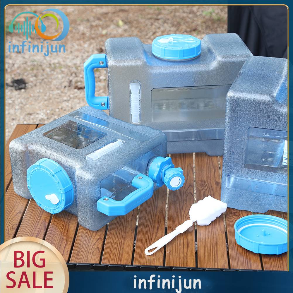 Bình Đựng Nước Chống Rò Rỉ Dung Tích 6 / 8 / 13 / 18L Tiện Dụng Mang Theo Du Lịch Cắm Trại