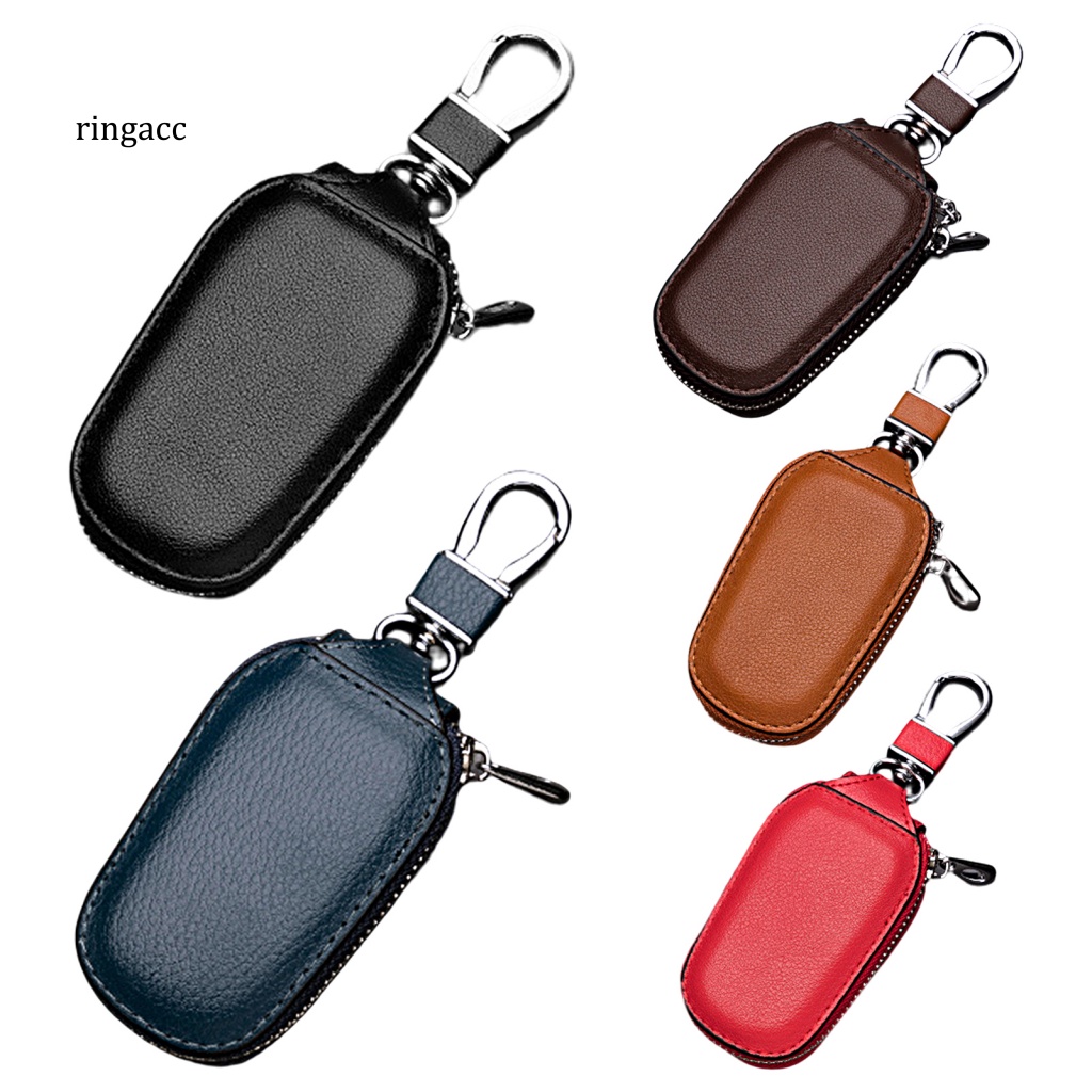 Vỏ Bọc Chìa Khóa Điều Khiển Từ Xa Có Móc Kim Loại Chống Bụi Tiện Dụng Cho Xe Hơi
