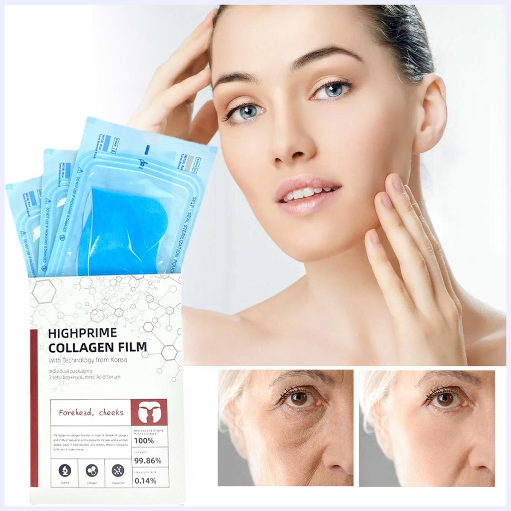 Highprime Collagen Film Melting Skin Care Hòa tan Collagen Film Bổ sung Collagen Film để nâng Collagens thủy phân
