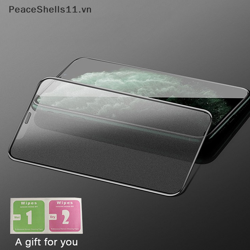 Kính Cường Lực Bảo Vệ Màn Hình Không Để Lại Dấu Vân Tay Cho iPhone 11 12 13 Pro Max 7 8 6 Plus XR X XS Max