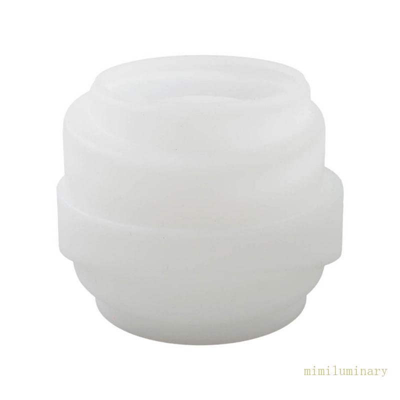 Khuôn Silicone Làm Nến Họa Tiết Hình Học 3D Độc Đáo