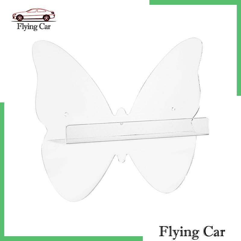 Kệ Nhựa Acrylic Trong Suốt 12 "Gắn Tường Đựng Sách Cho Bé